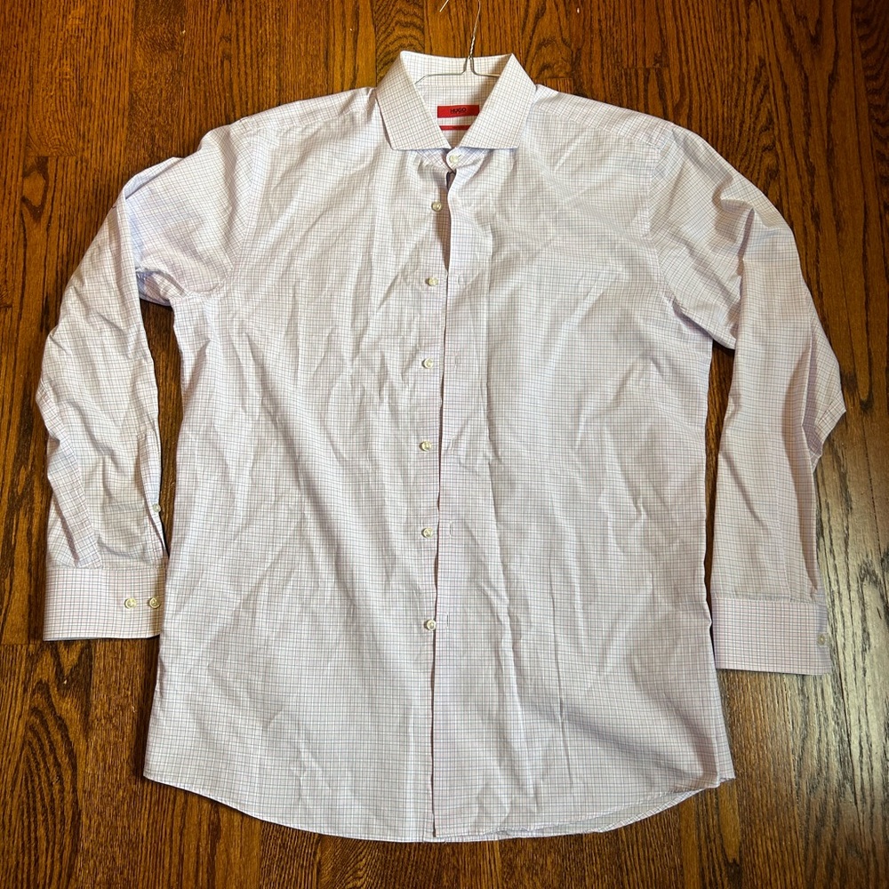 Hugo Hugo Boss Sharp Fit Dress Shirt 17.5 34/35